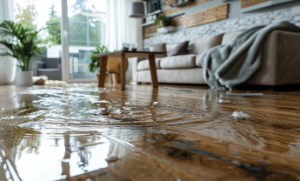 An Unplanned Waterfall in the Living Room